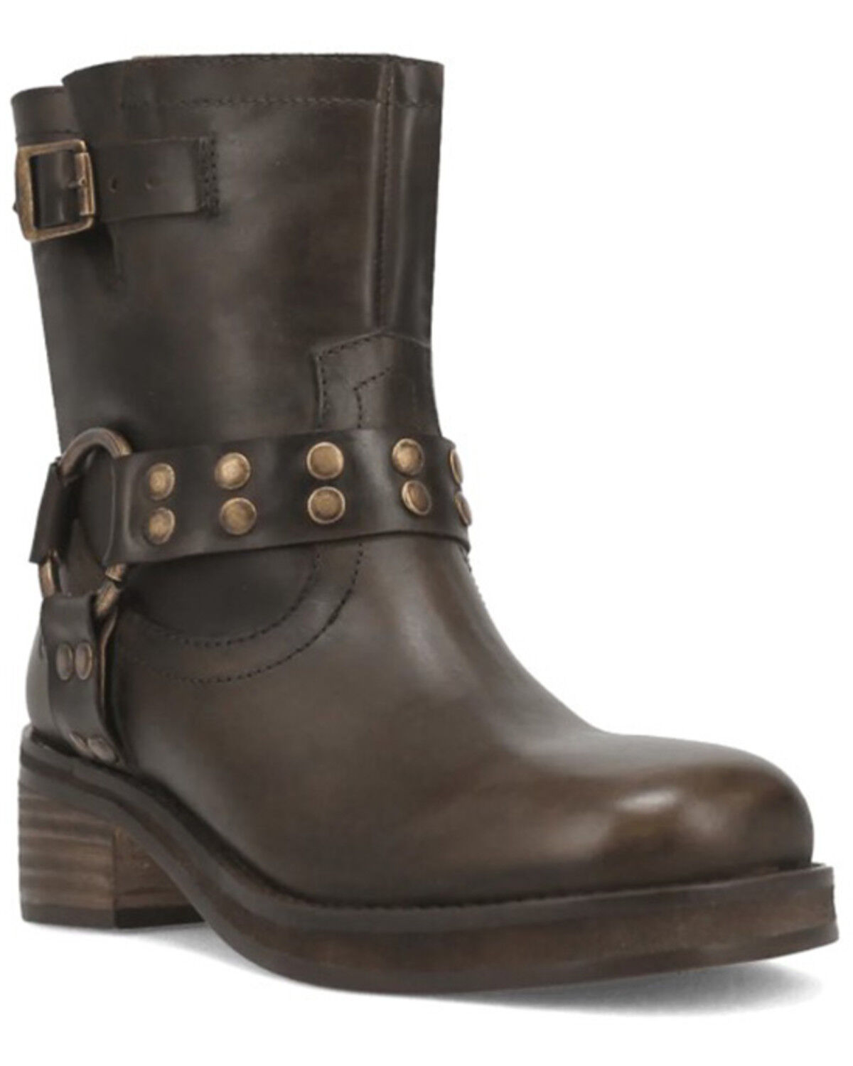 Dingo Women's Anarchy Harness Booties - Round Toe
