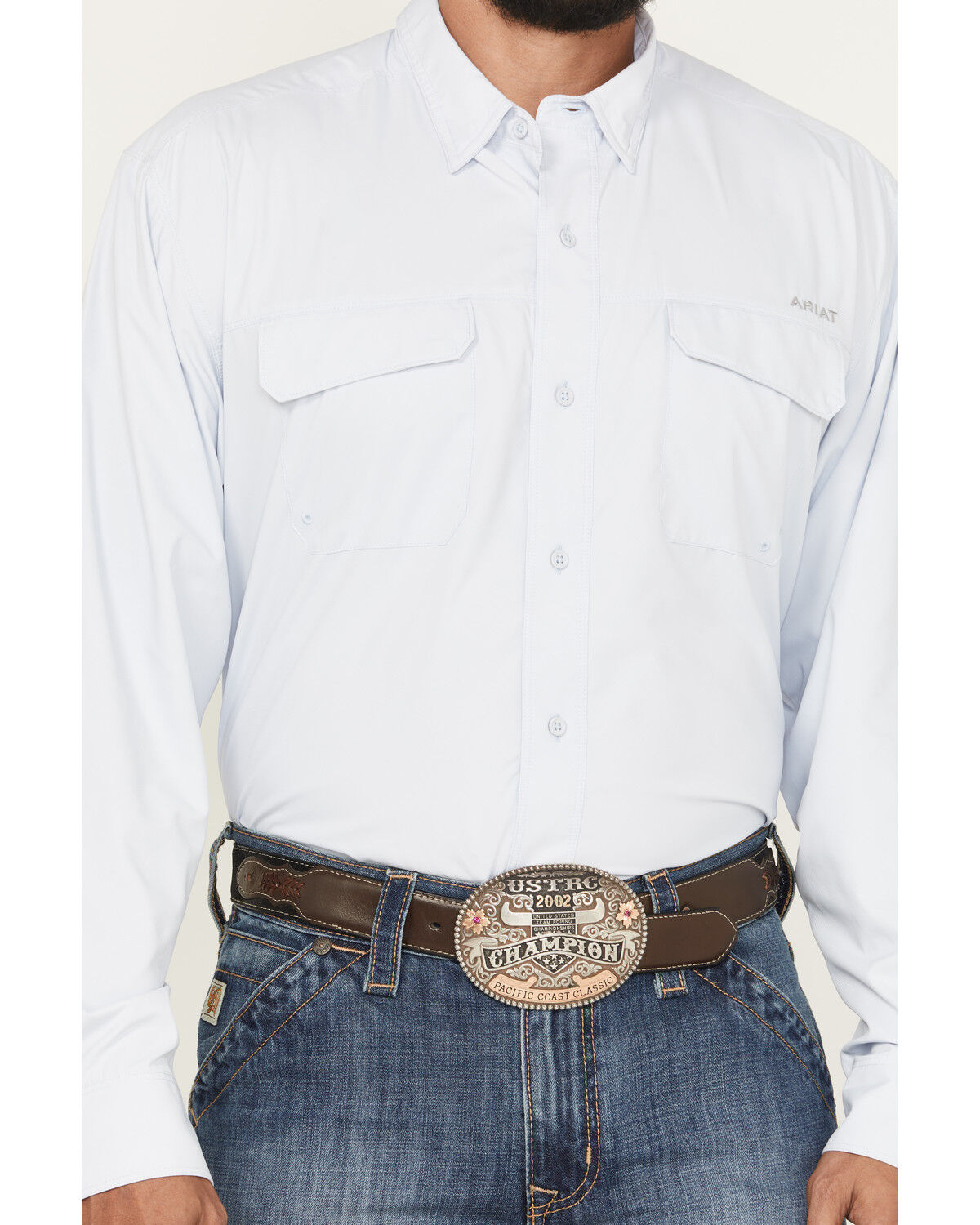 Ariat Men's VenTek Outbound Solid Long Sleeve Button-Down Western Shirt