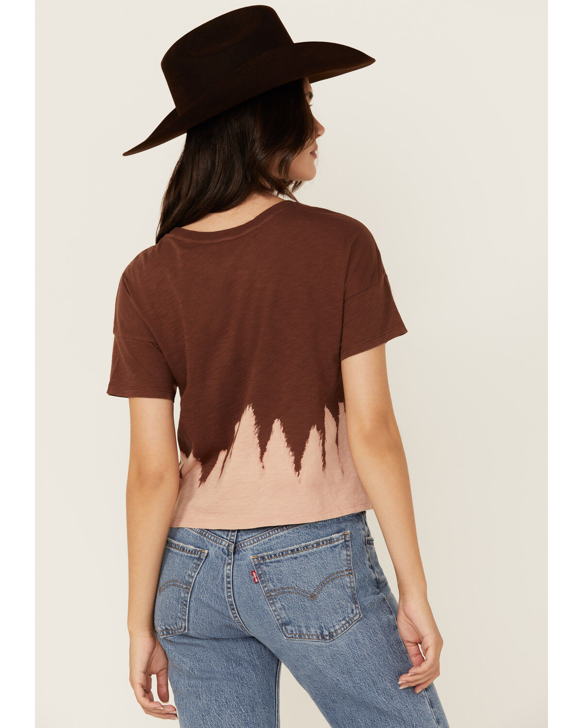 Shyanne Women's Dibs On The Cowboy Tie Dye Short Sleeve Graphic Tee