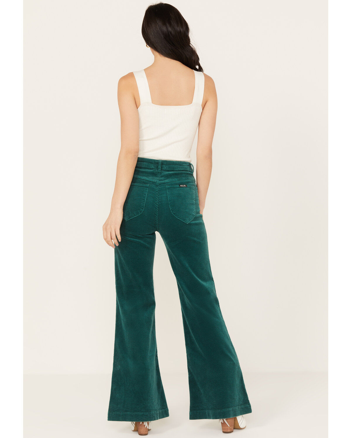 Rolla's Women's East Coast High Rise Corduroy Flare Pants