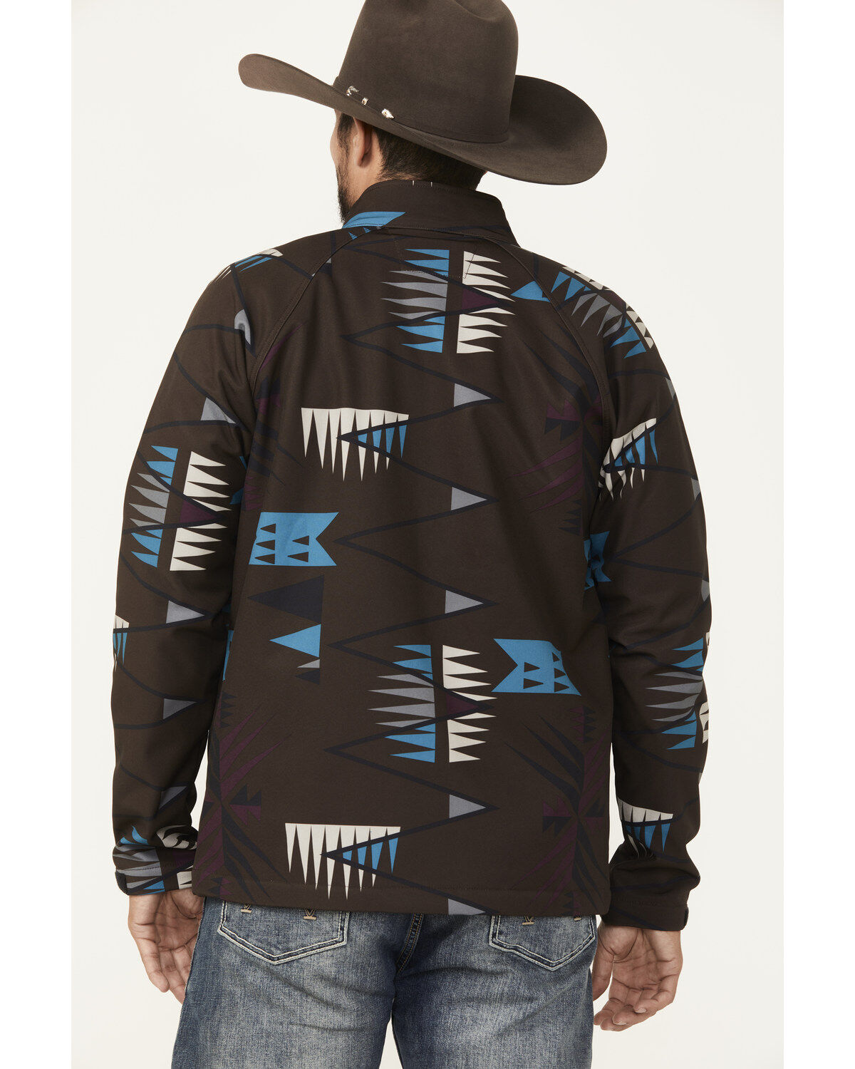 RANK 45® Men's Southwestern Print Softshell Jacket - Big