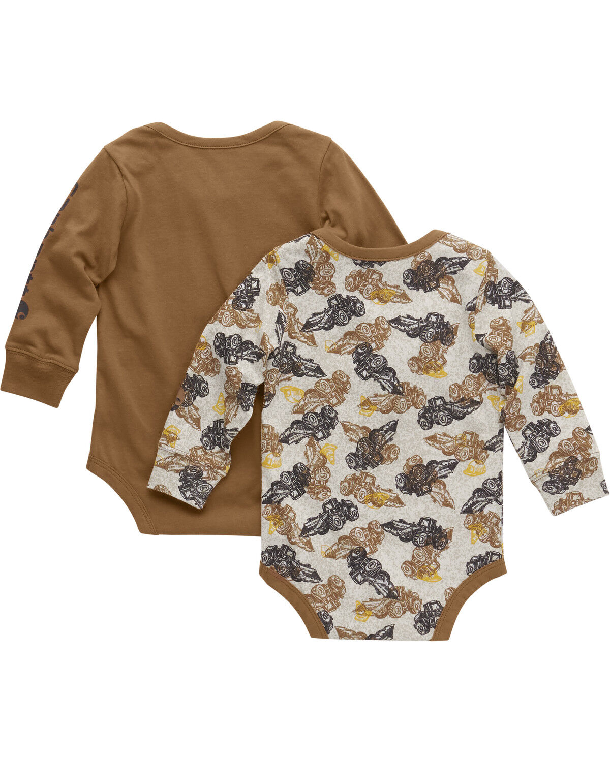Carhartt Infant Boys' Printed Long Sleeve Pocket Onesie Set - 2 Piece