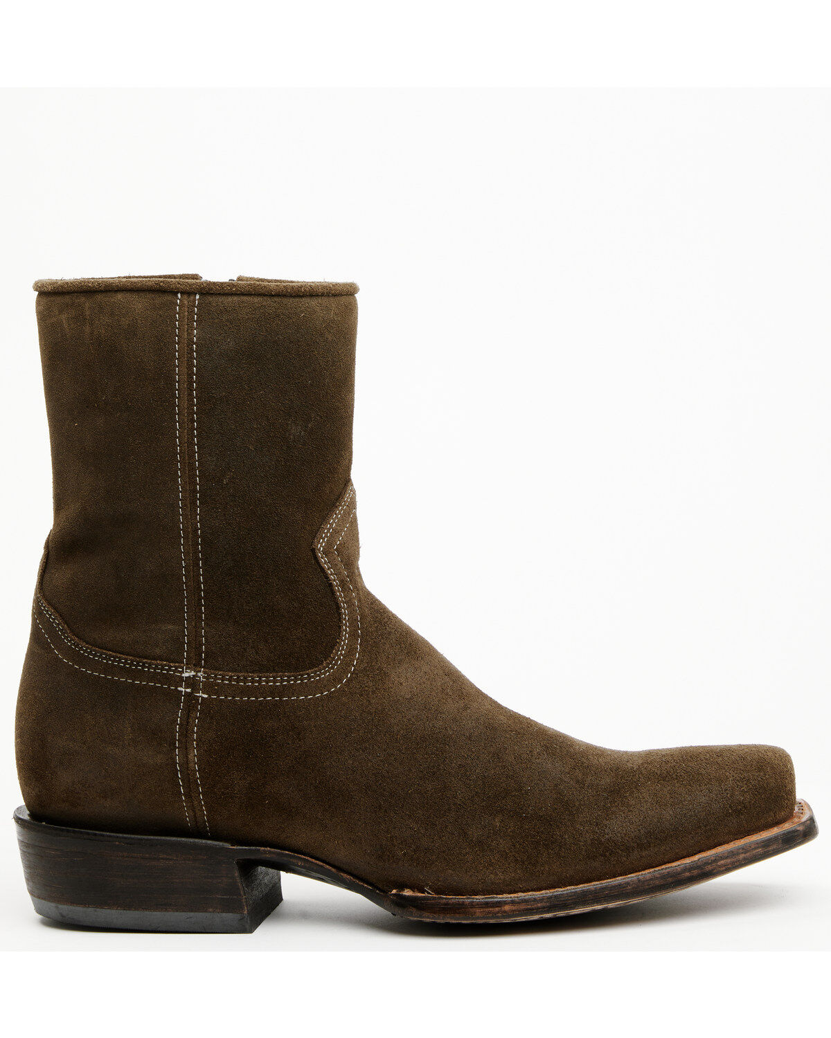 Moonshine Spirit Men's Pancho 8" Roughout Western Boots - Square Toe