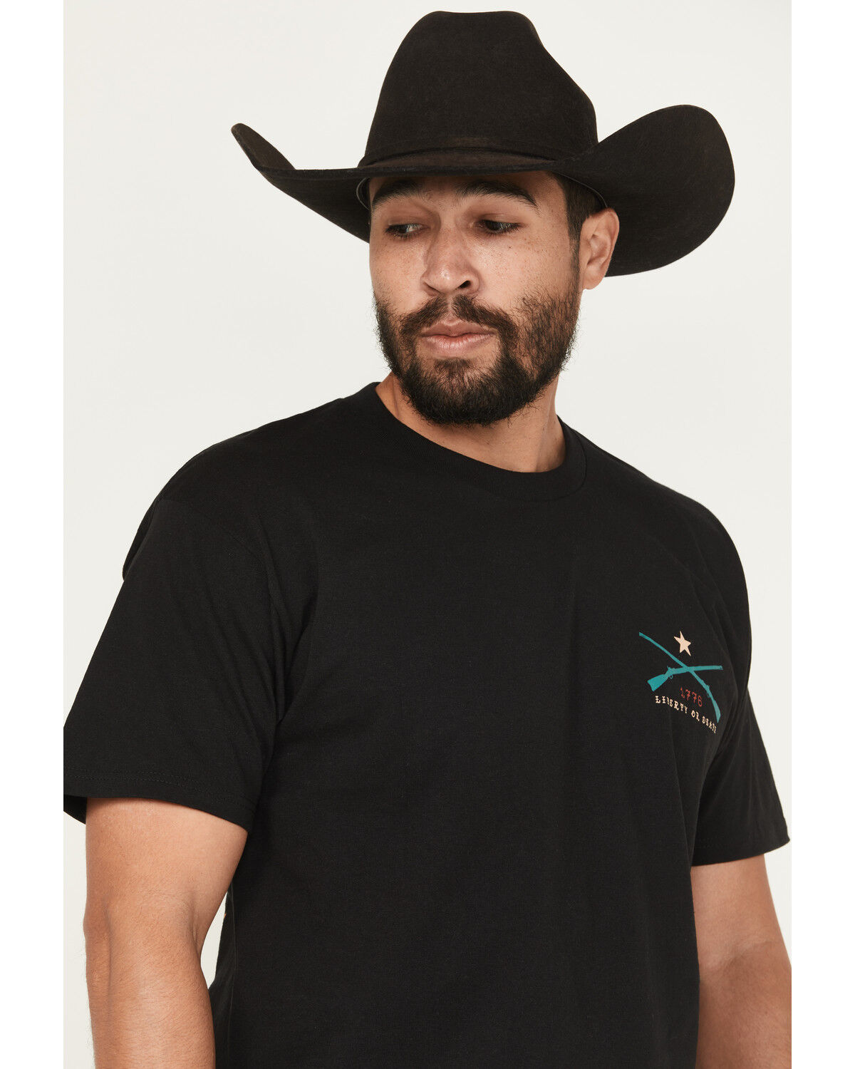 Howitzer Men's Liberty or Death Short Sleeve Graphic T-Shirt