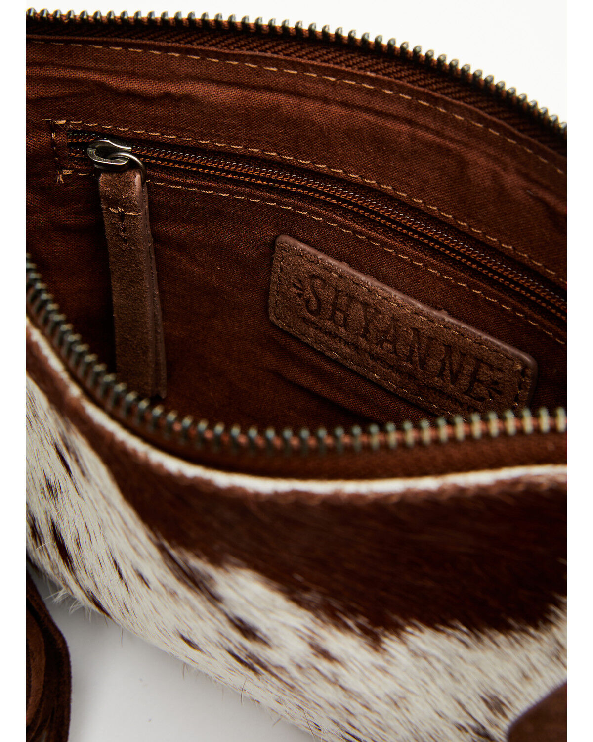 Shyanne Women's Meadow Hairon Leather Crossbody Bag