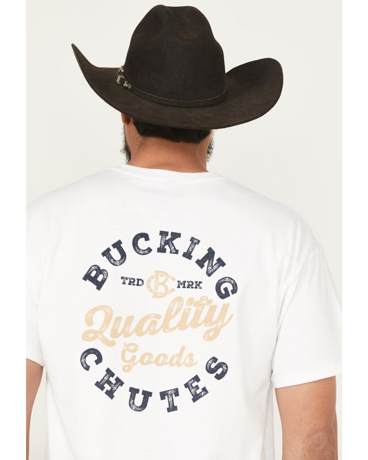 Bucking Chutes Men's Quality Short Sleeve Graphic T-Shirt