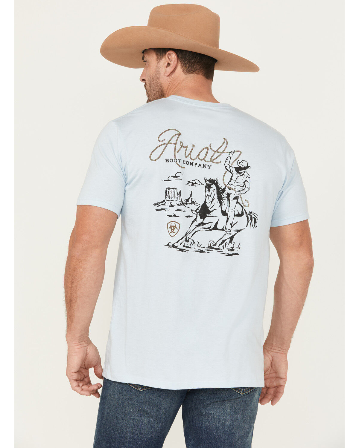 Ariat Men's Cactus Roper Short Sleeve Graphic T-Shirt