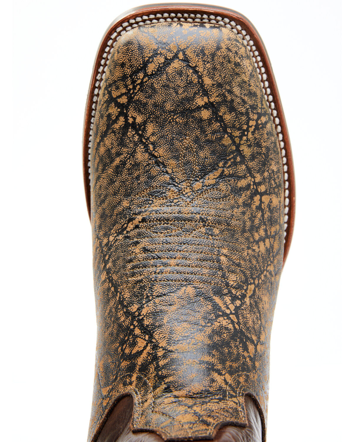 Dan Post Men's Elephant Print Western Performance Boots - Broad Square Toe