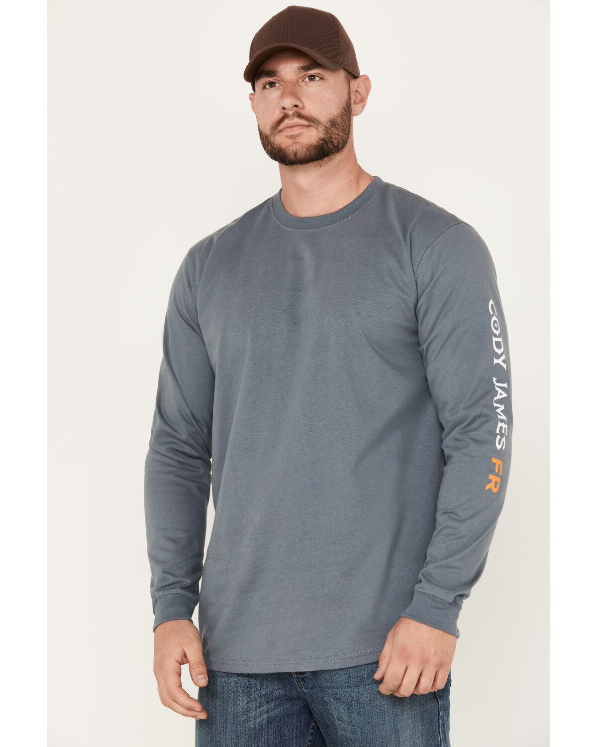 Cody James Men's FR Long Sleeve Logo Work Shirt