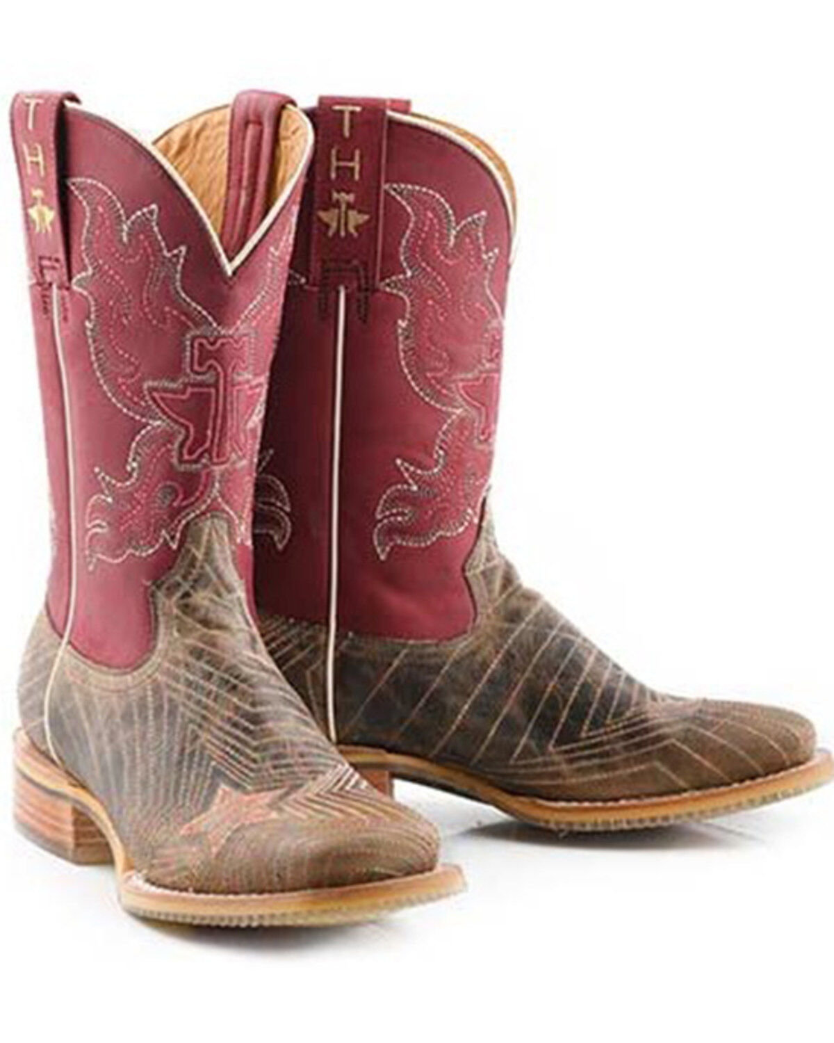 Tin Haul Women's Super Nova Star Western Boots - Broad Square Toe