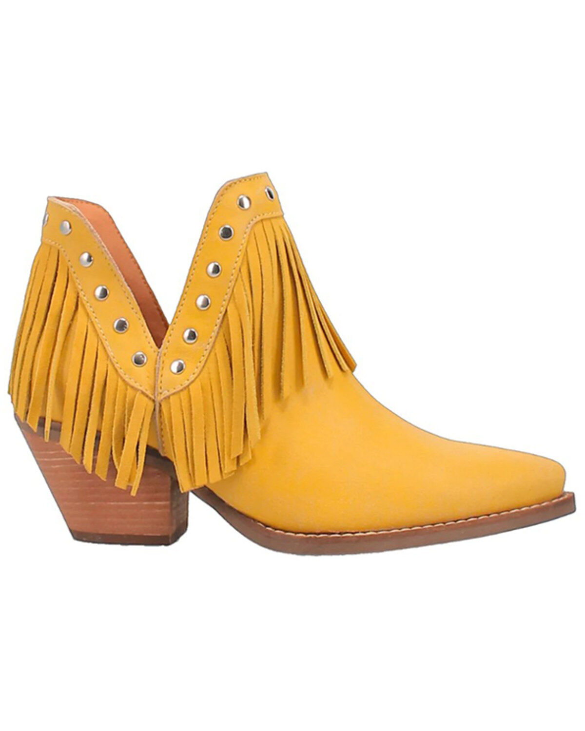 Dingo Women's Fine N' Dandy Leather Booties - Snip Toe