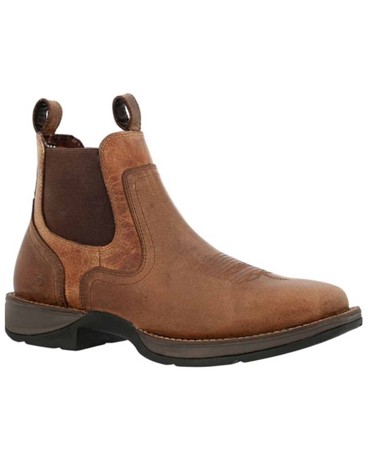 Durango Men's Red Dirt Label Casual Chelsea Boots - Broad Square Toe