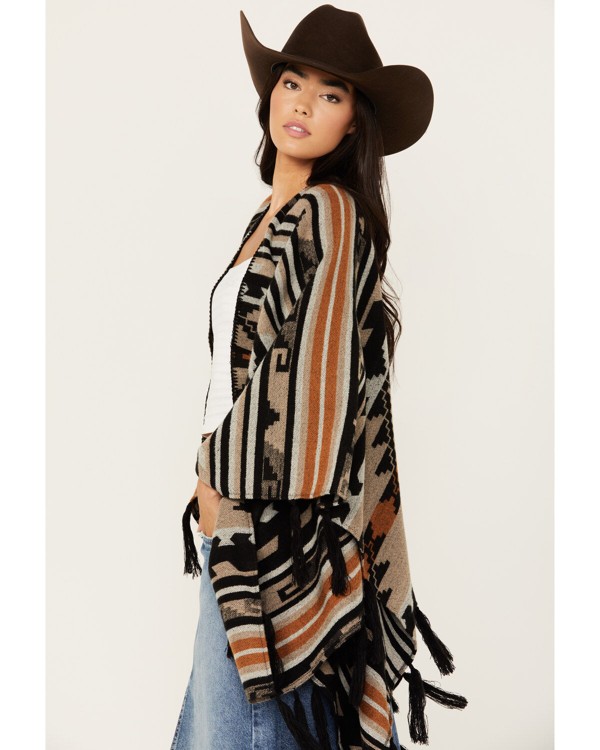 Shyanne Women's Southwestern Print Blanket Shawl