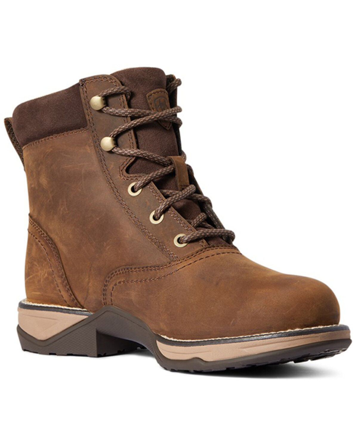 Ariat Women's Distressed Anthem Lacer H20 Leather Hiking Boot - Round Toe