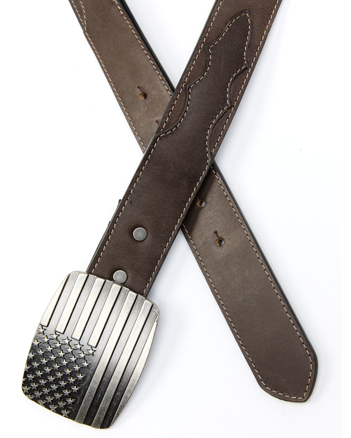 Cody James Men's Stars & Stripes Western Belt
