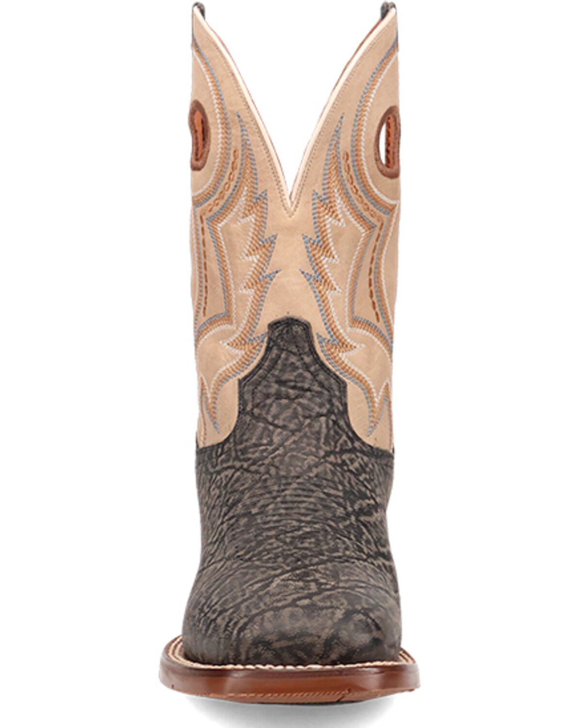 Dan Post Men's Elephant Print Western Boots - Broad Square Toe
