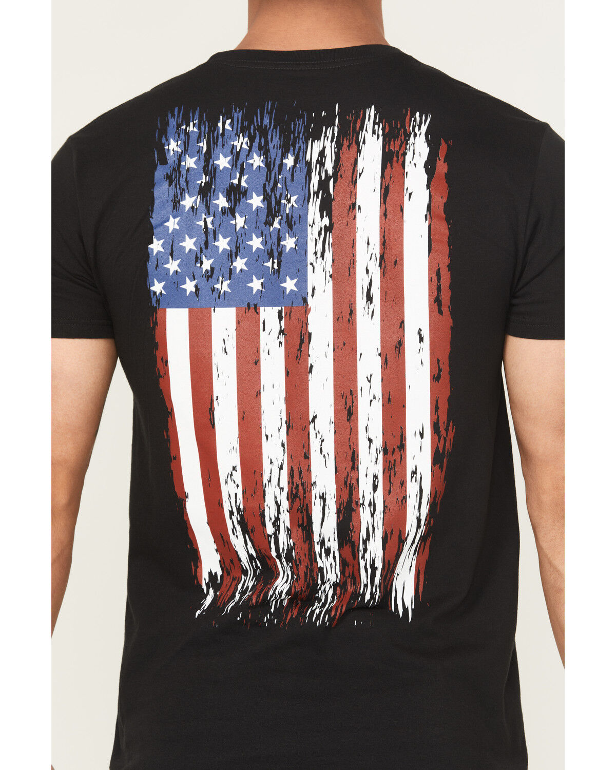 Howitzer Men's Americana Short Sleeve Graphic Muscle T-Shirt