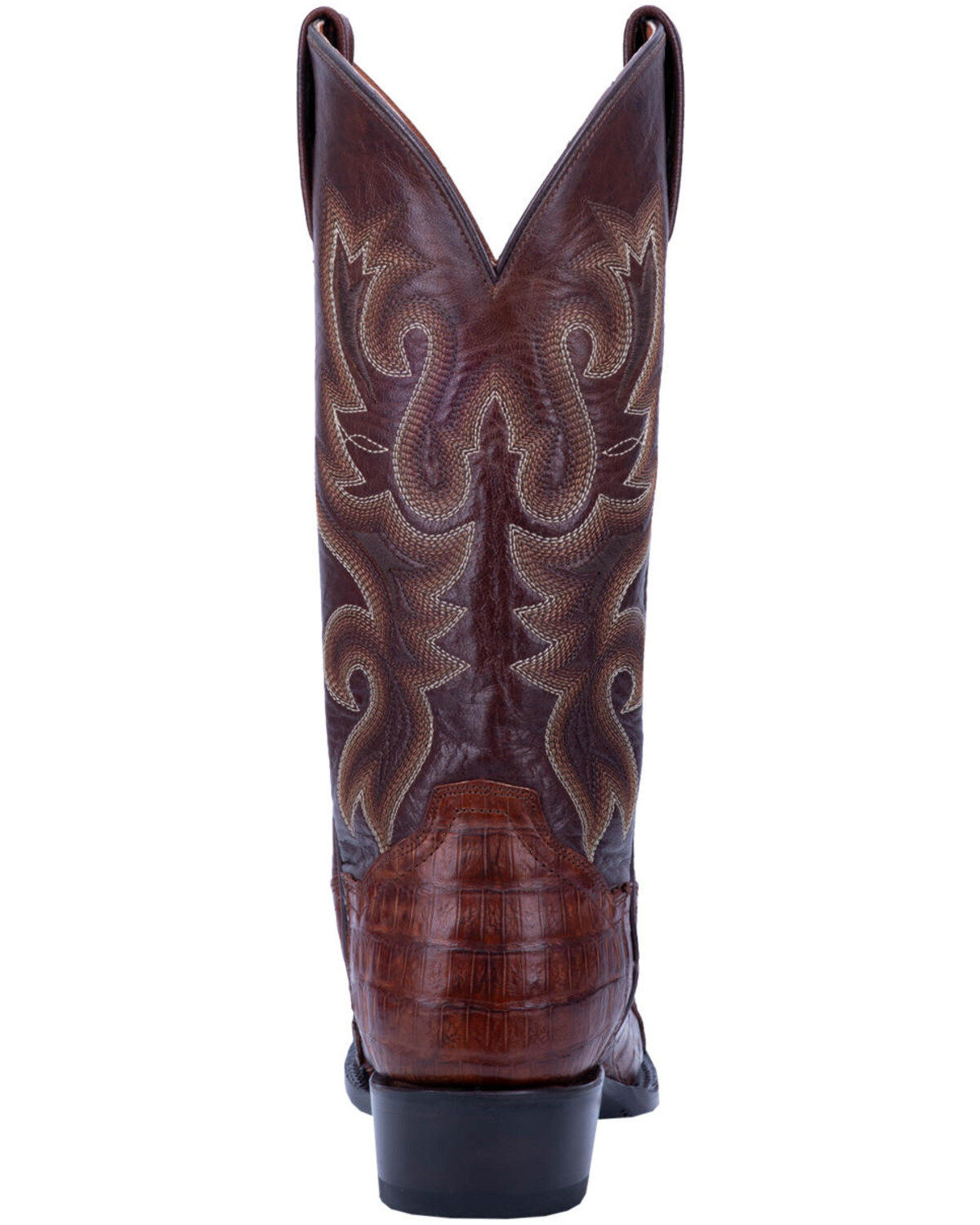 Dan Post Men's Bayou Exotic Caiman Western Boots - Square Toe