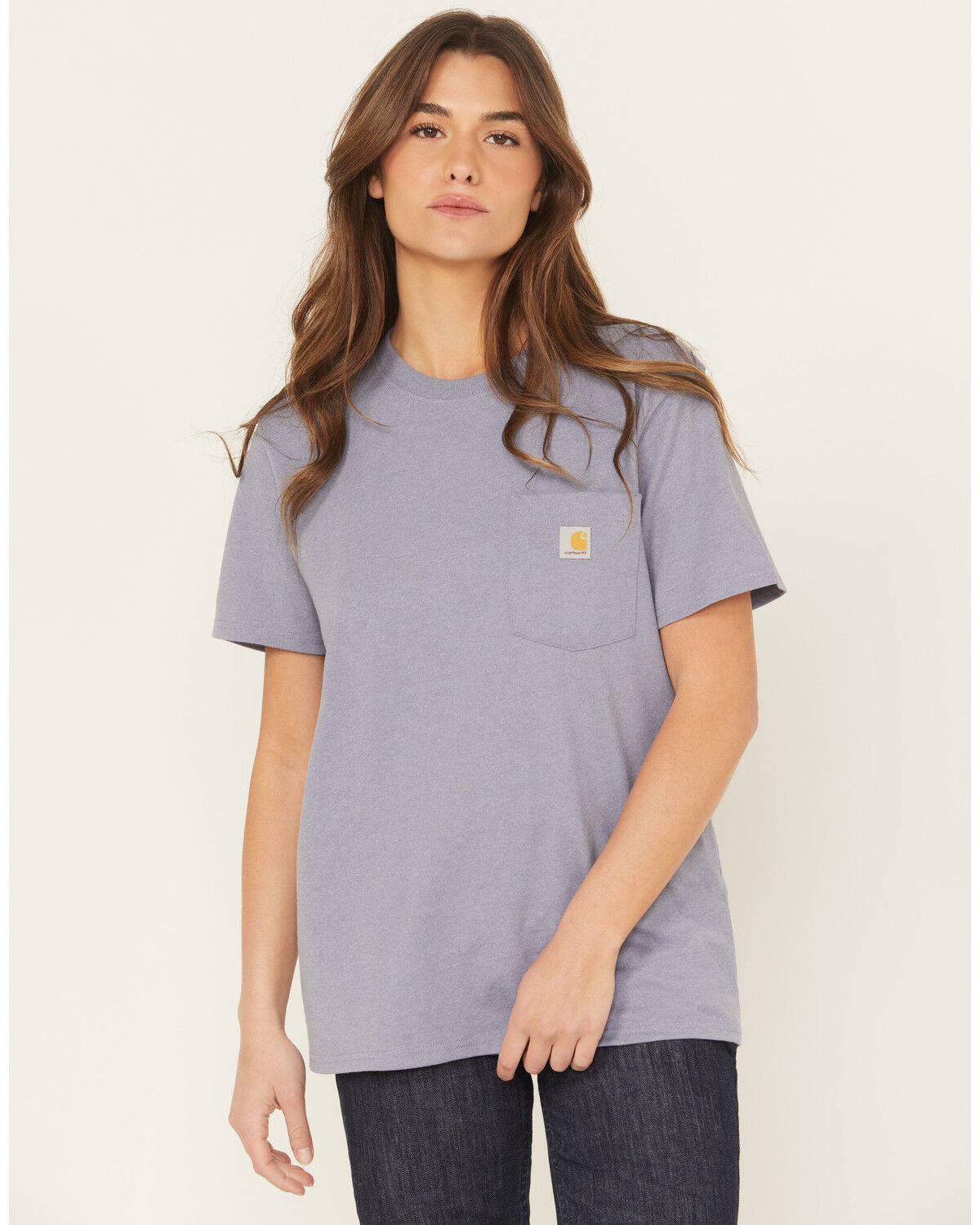 Carhartt Women's Loose Fit Heavyweight Short Sleeve Pocket Work Tee