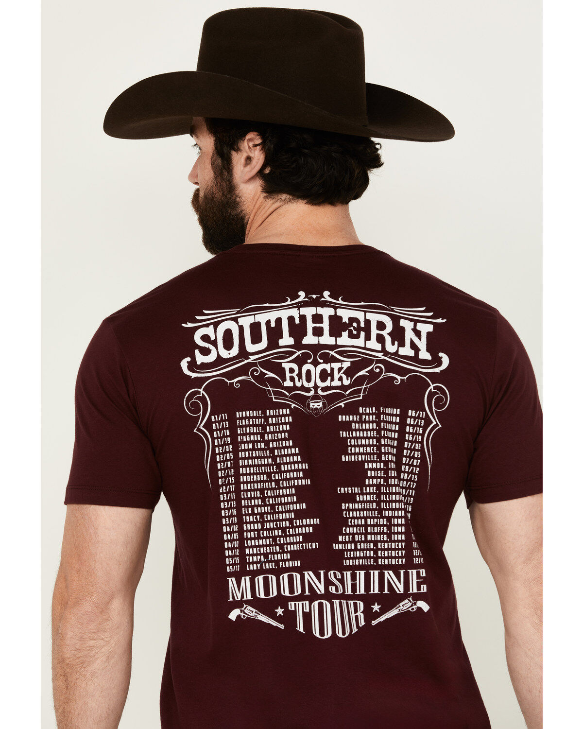 Moonshine Spirit Men's Southern Bandit Short Sleeve Graphic T-Shirt