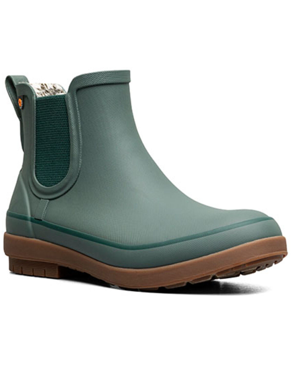 Bogs Women's Amanda Chelsea II Slip-On Rain Boots - Round Toe