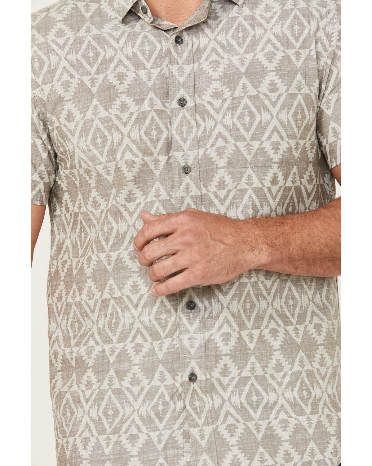 Pendleton Men's Deacon Printed Short Sleeve Button-Down Western Shirt