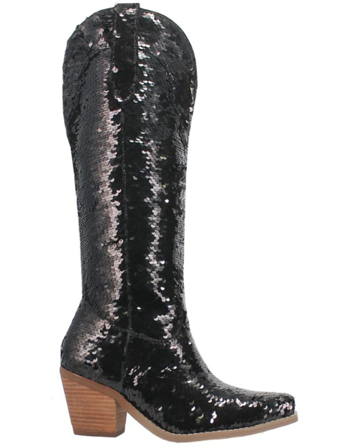 Dingo Women's Sequin Dance Hall Queen Tall Western Boots - Snip Toe