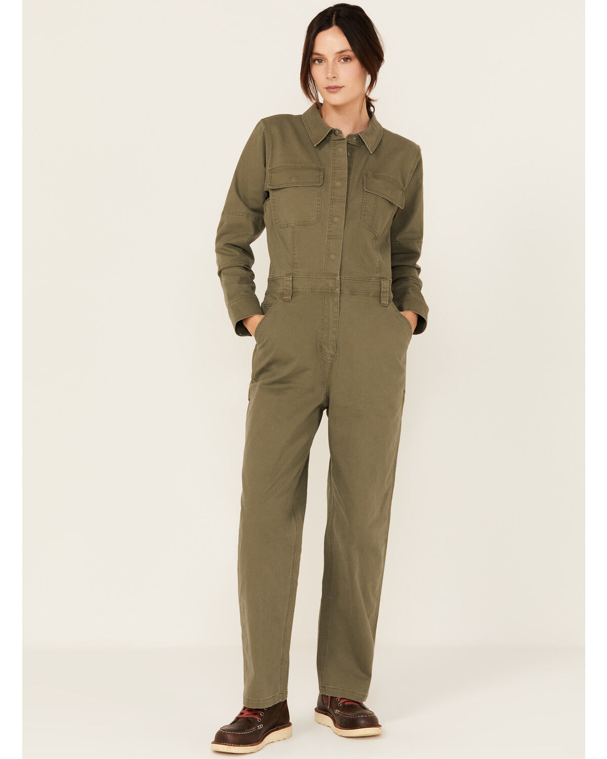 Lucky Brand Workwear Women's Twill Coveralls