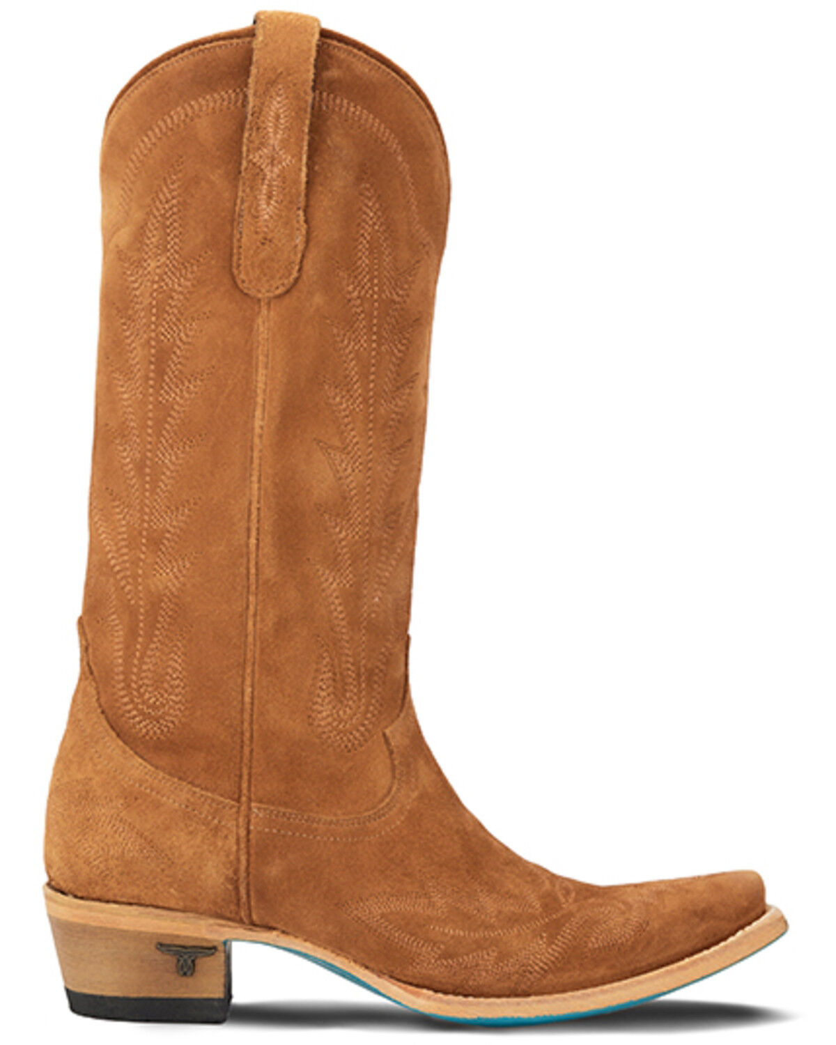 Lane Women's Lexington Suede Tall Western Boots - Snip Toe