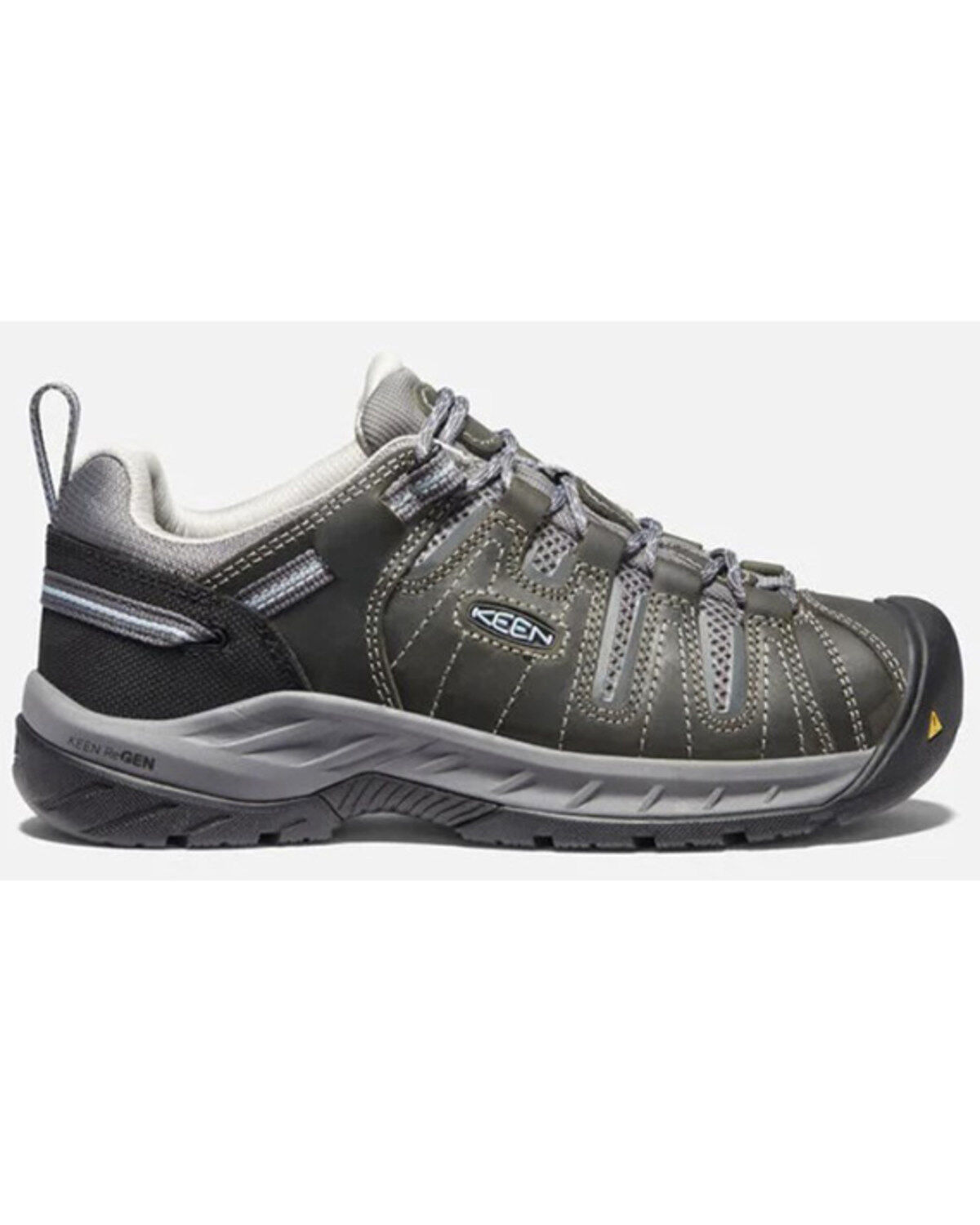 Keen Women's Flint II Soft Toe Lace-Up Water Repellent Work Sneaker