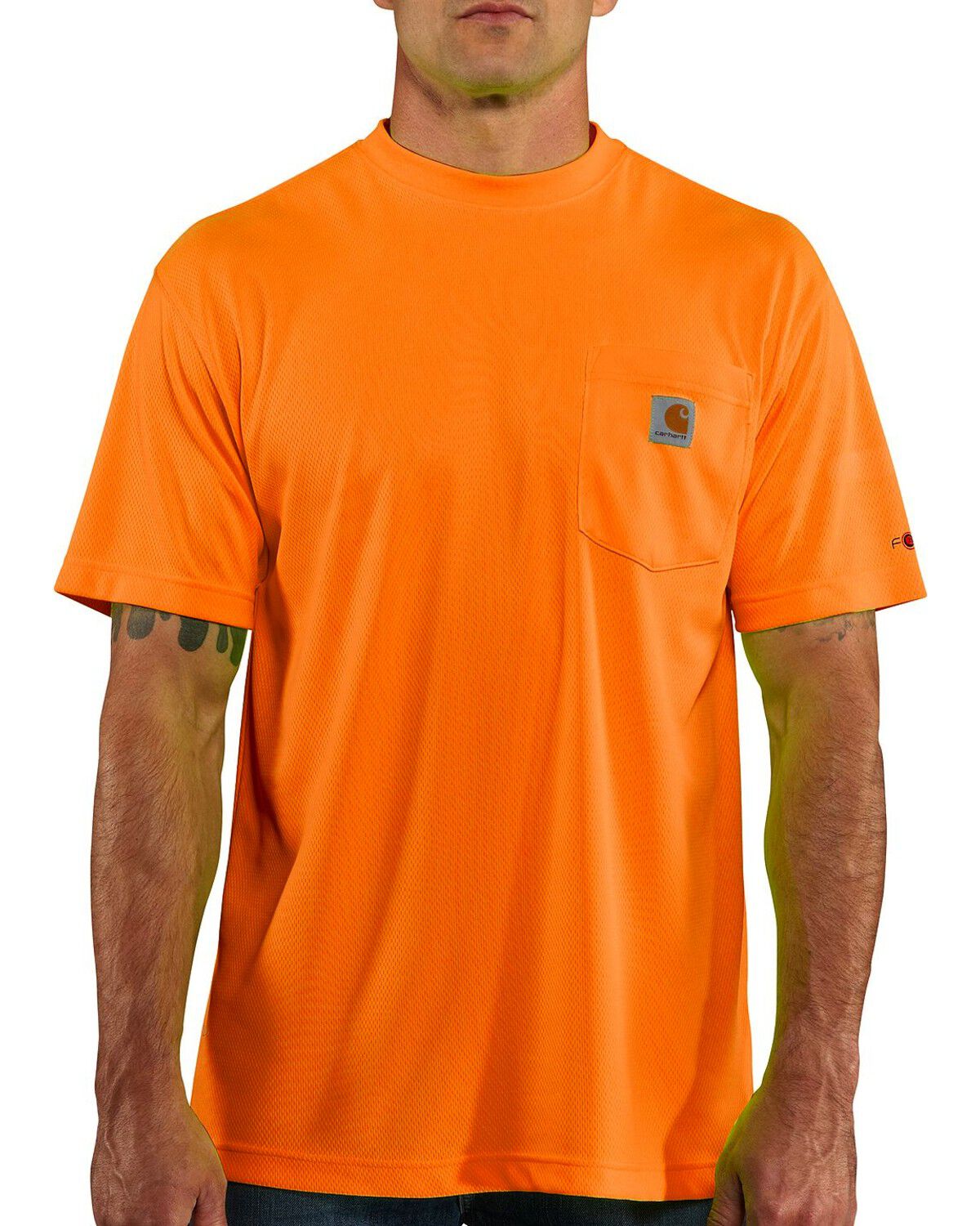 Carhartt Men's Solid Color-Enhanced Short Sleeve T-Shirt - Big & Tall
