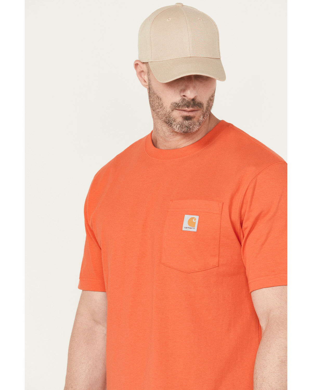 Carhartt Men's Loose Fit Heavyweight Short Sleeve Pocket Work T-Shirt