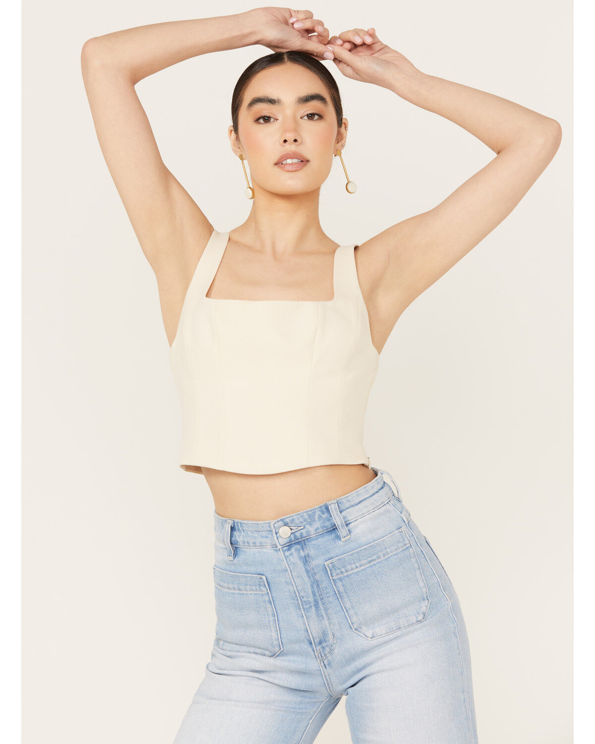 Show Me Your Mumu Women's Sleeveless Corset Top