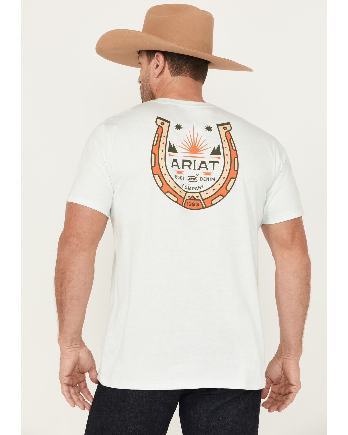 Ariat Men's Horseshoe Short Sleeve Graphic T-Shirt