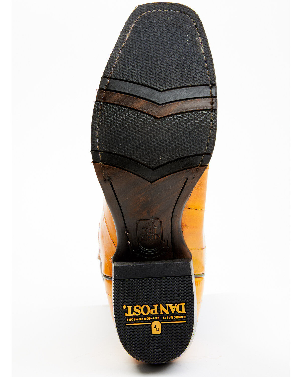 Dan Post Men's Eel Exotic Western Boots - Square Toe