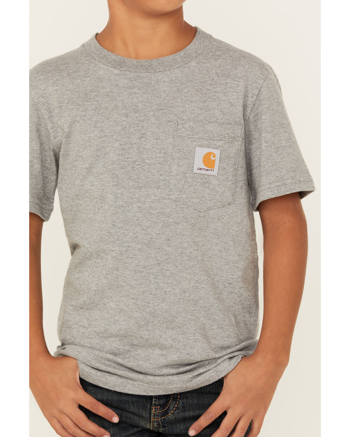 Carhartt Boys' Logo Pocket Short Sleeve T-Shirt