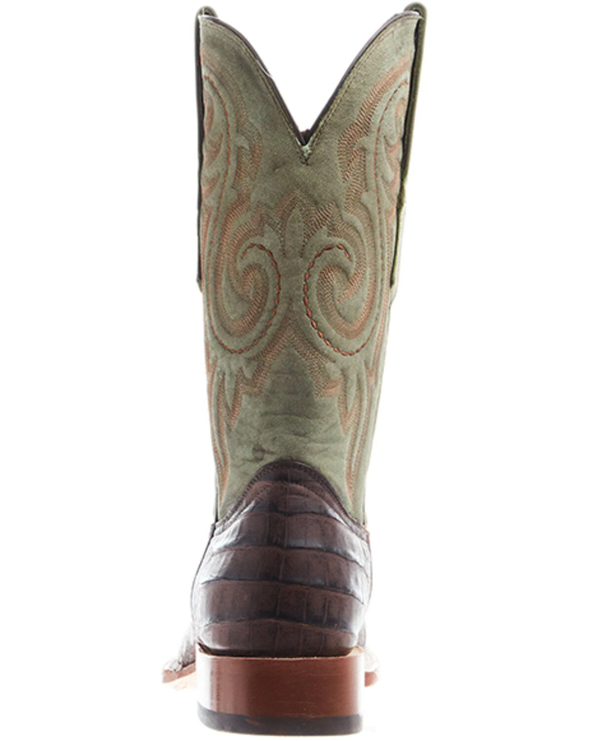 Tanner Mark Men's Caiman Belly Print Western Boots - Square Toe