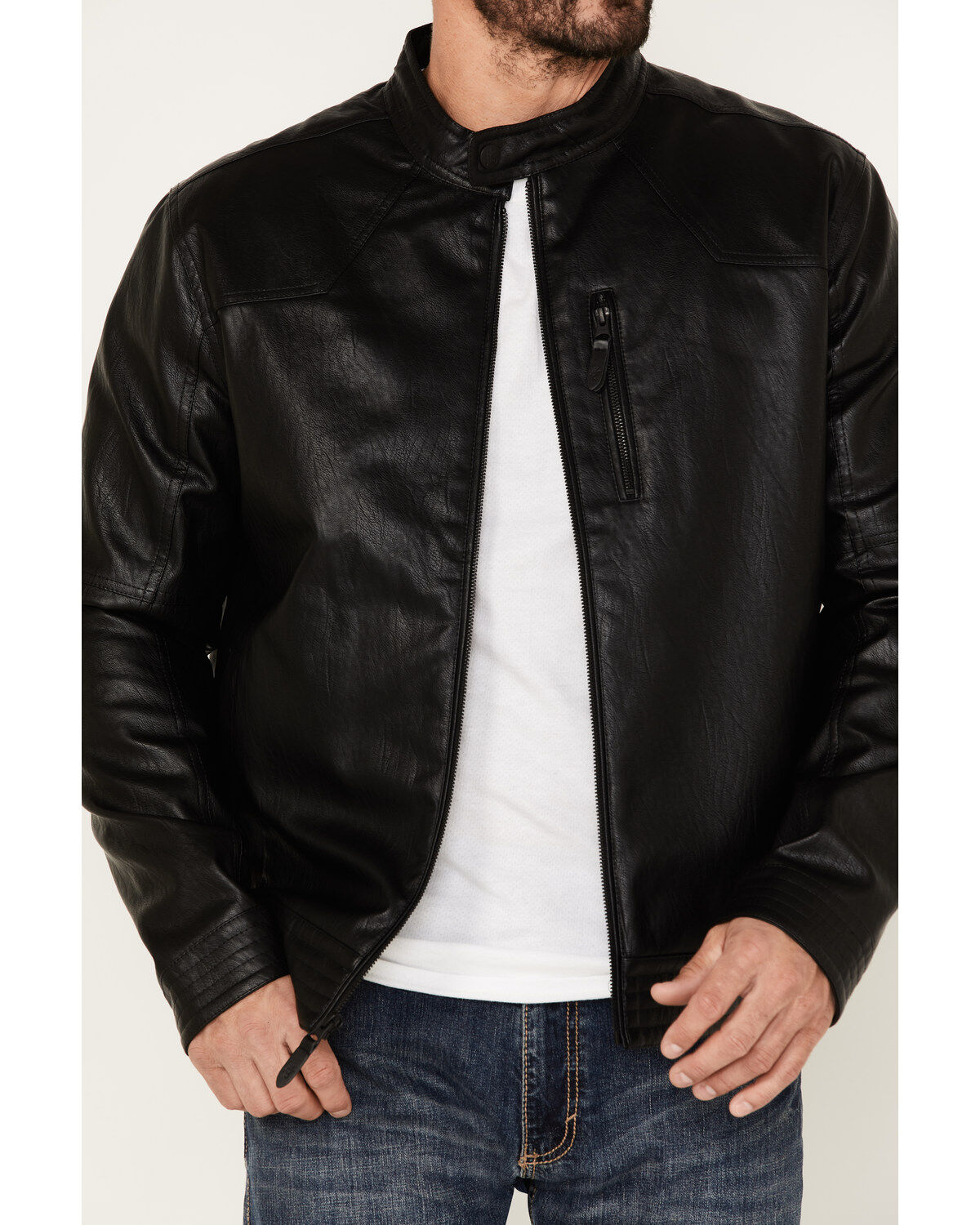 Moonshine Spirit Men's Roxston Biker Jacket