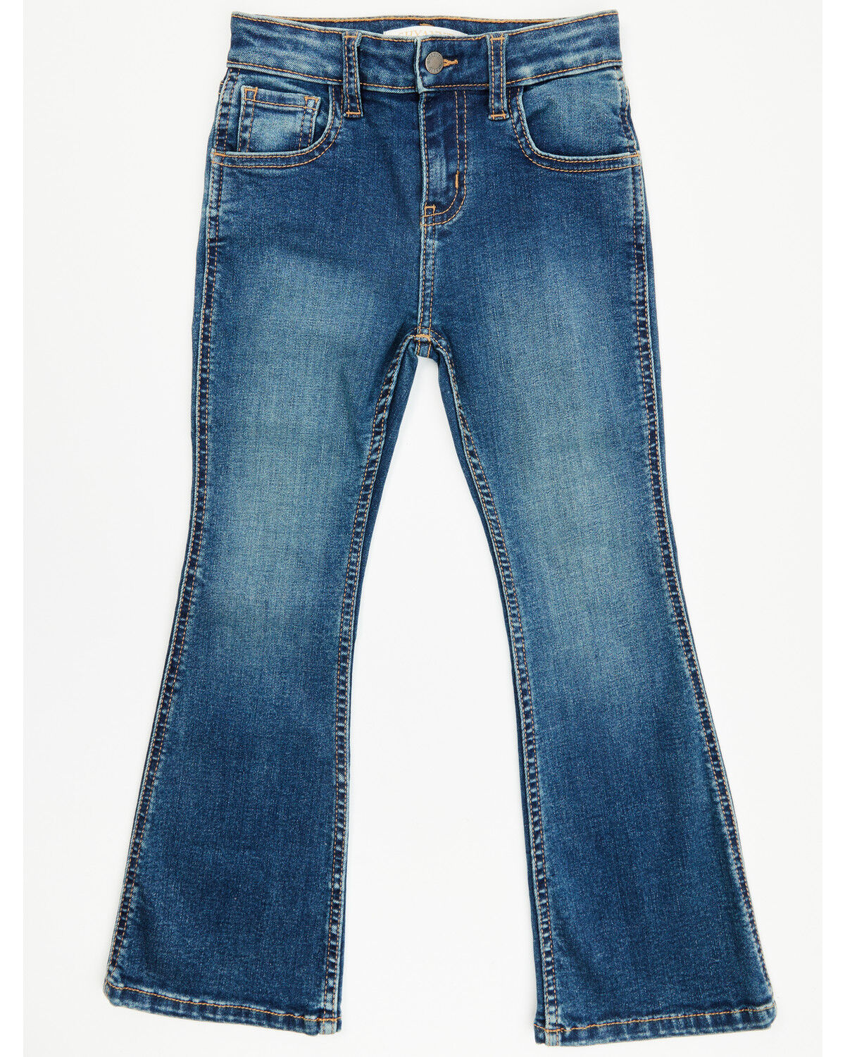 Shyanne Toddler Girls' Shayla Dark Wash Bootcut Stretch Denim Riding Jeans