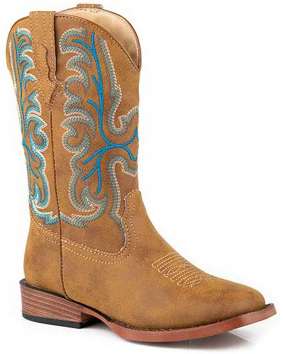 Roper Boys' Patrick Western Boots - Square Toe