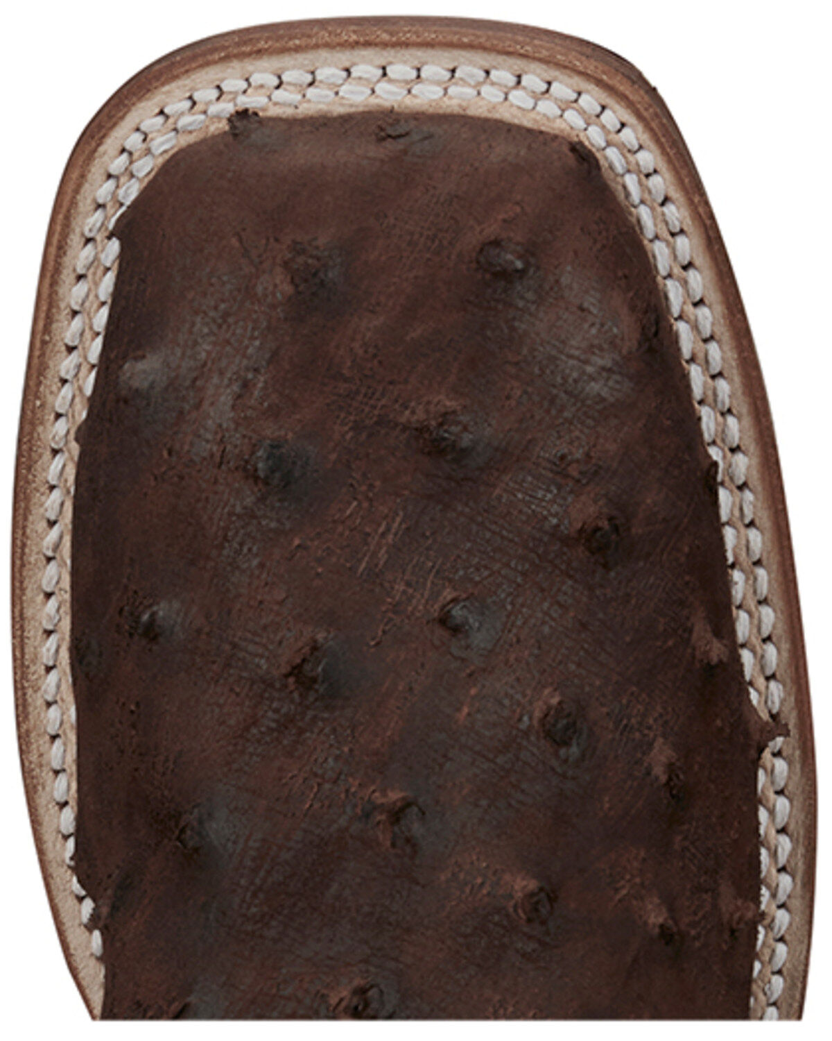 Justin Women's Exotic Full Quill Ostrich Western Boots - Broad Square Toe