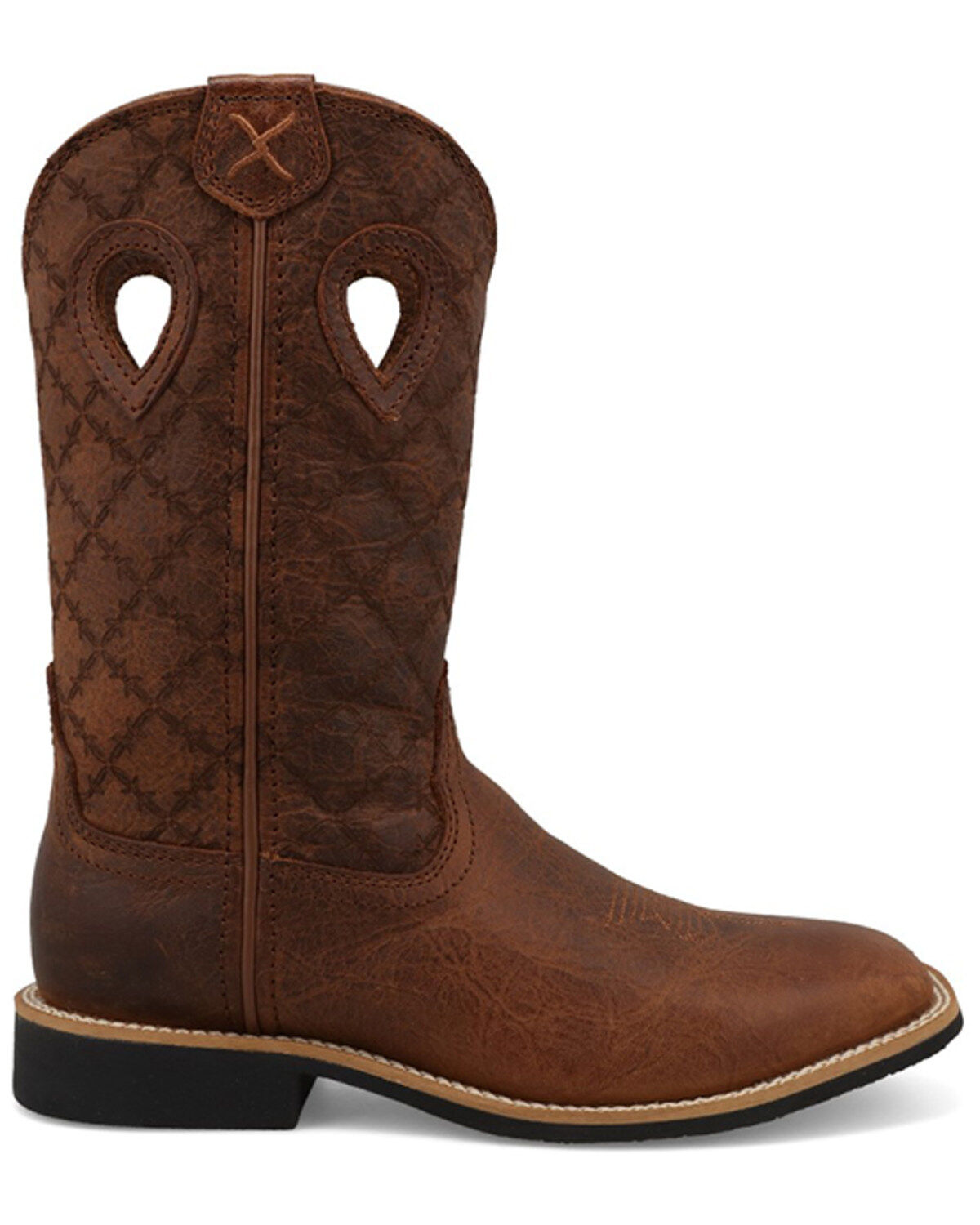 Twisted X Boys' Top Hand Western Boots - Broad Square Toe