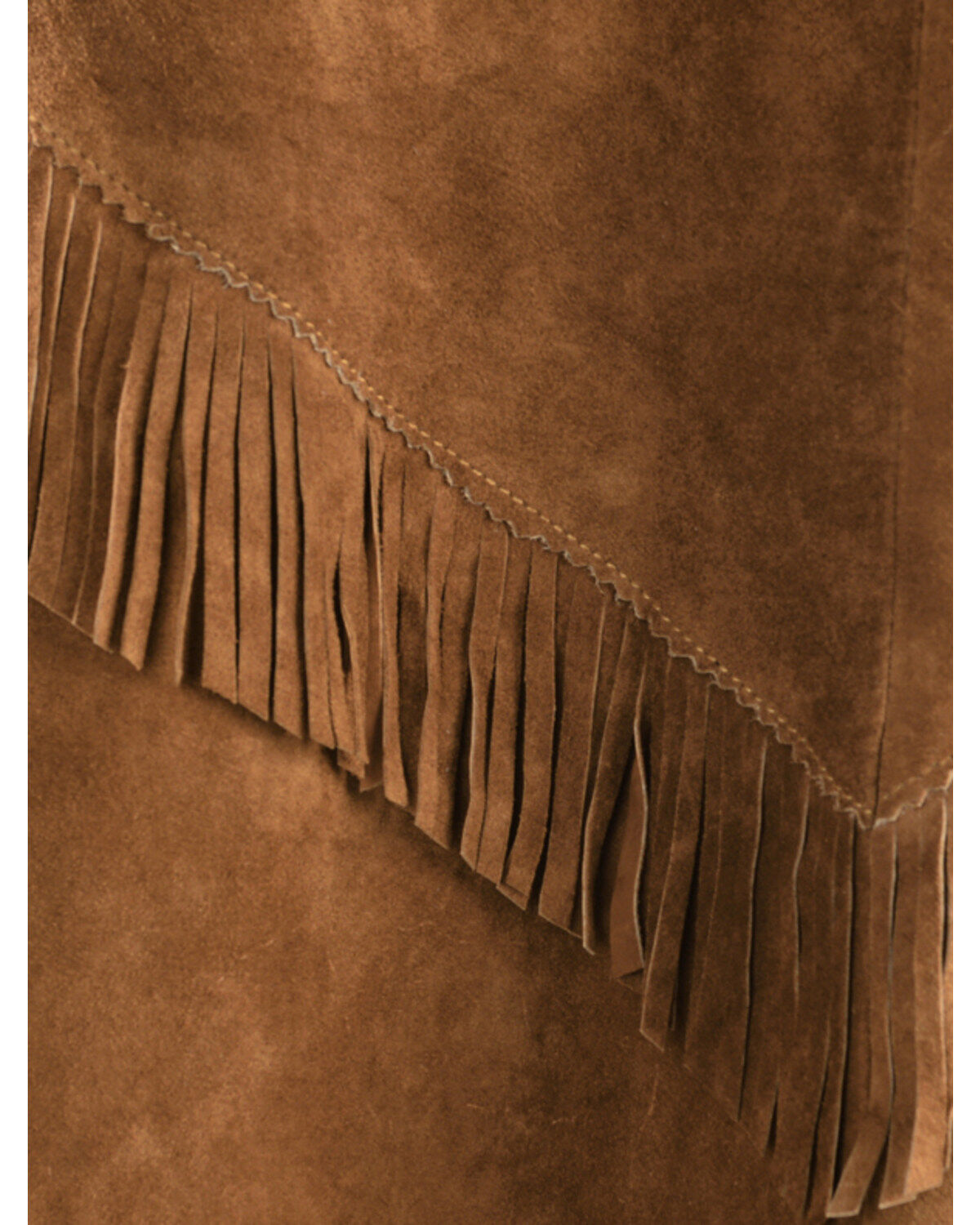 Kobler Leather Women's Nancy Leather Fringe Skirt