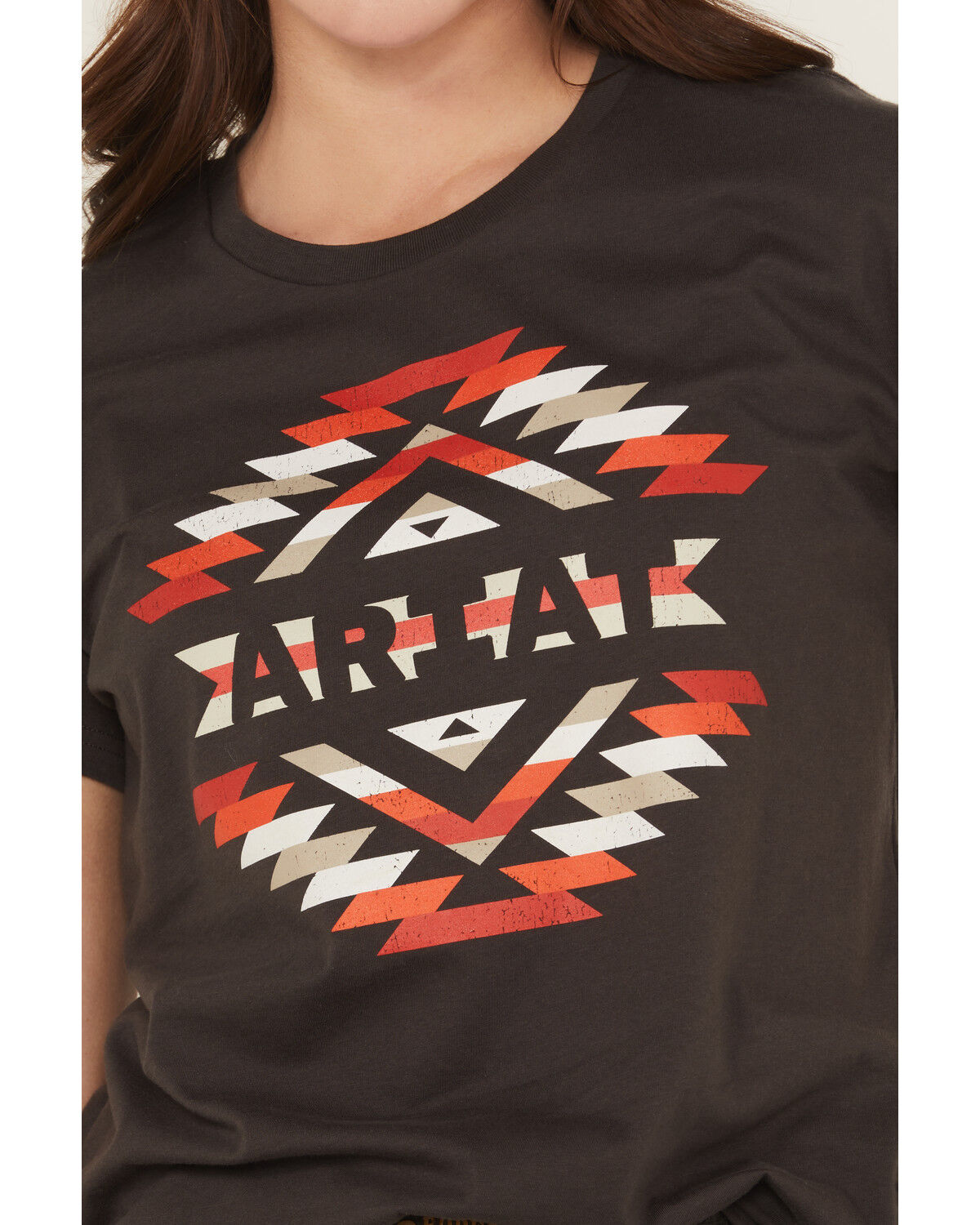 Ariat Women's Southwestern Logo Short Sleeve Tee