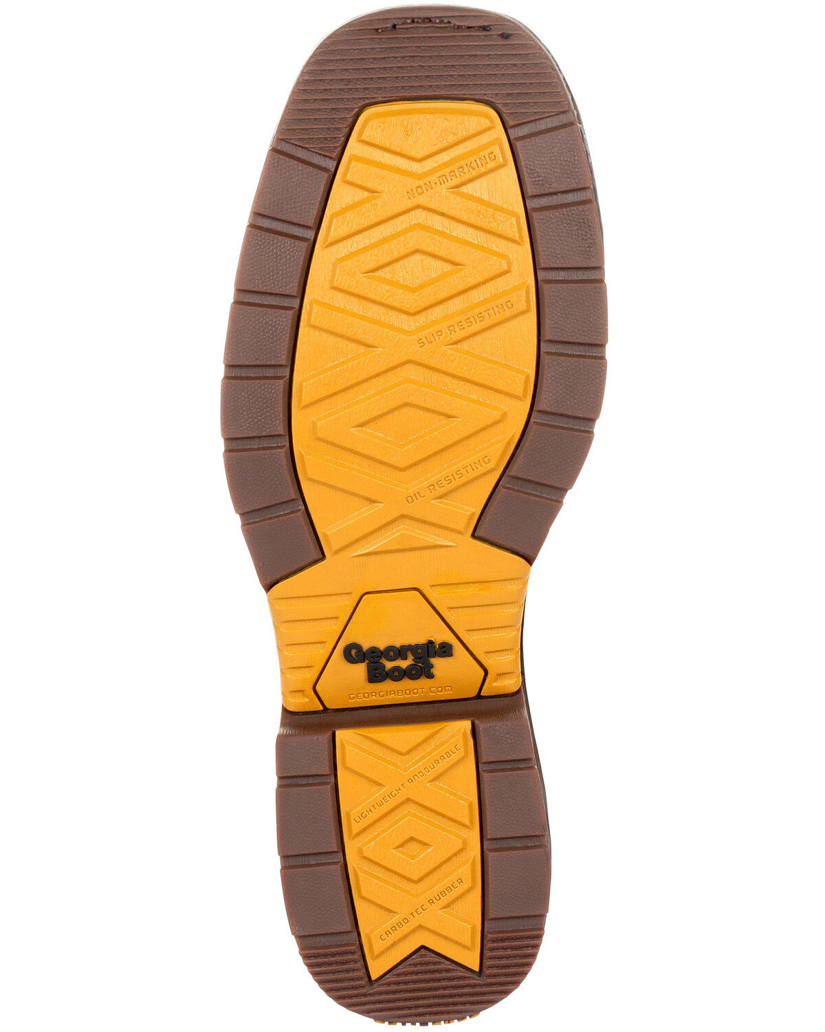 Georgia Boot Men's Carbo-Tec LT Waterproof Western Work Boots - Steel Toe