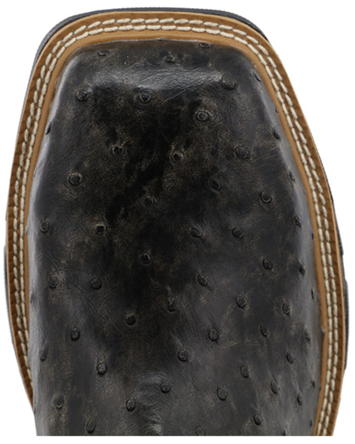 Twisted X Men's 11" Exotic Ostrich Western Work Boots - Nano Composite Toe