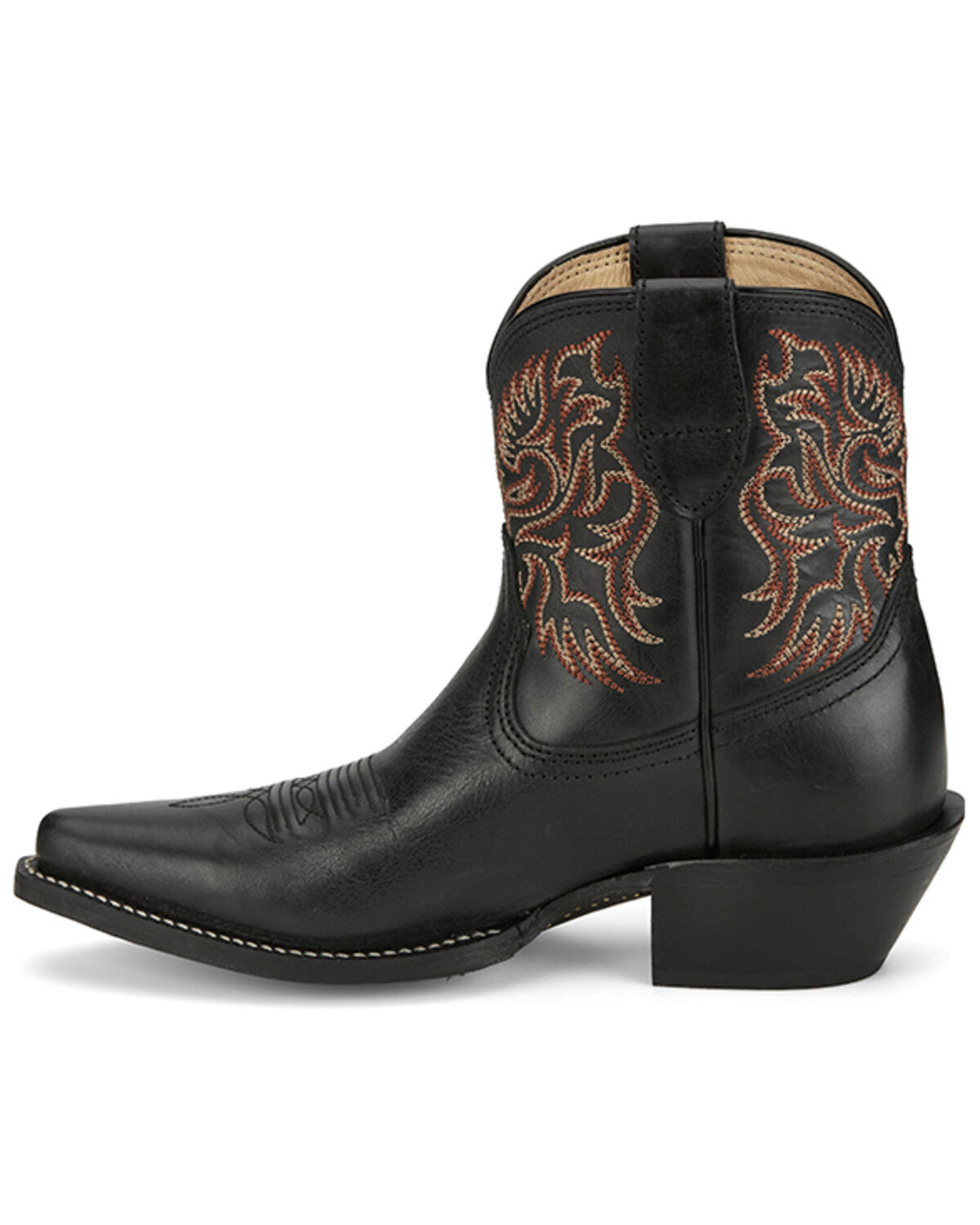 Tony Lama Isabella Western Booties - Snip Toe