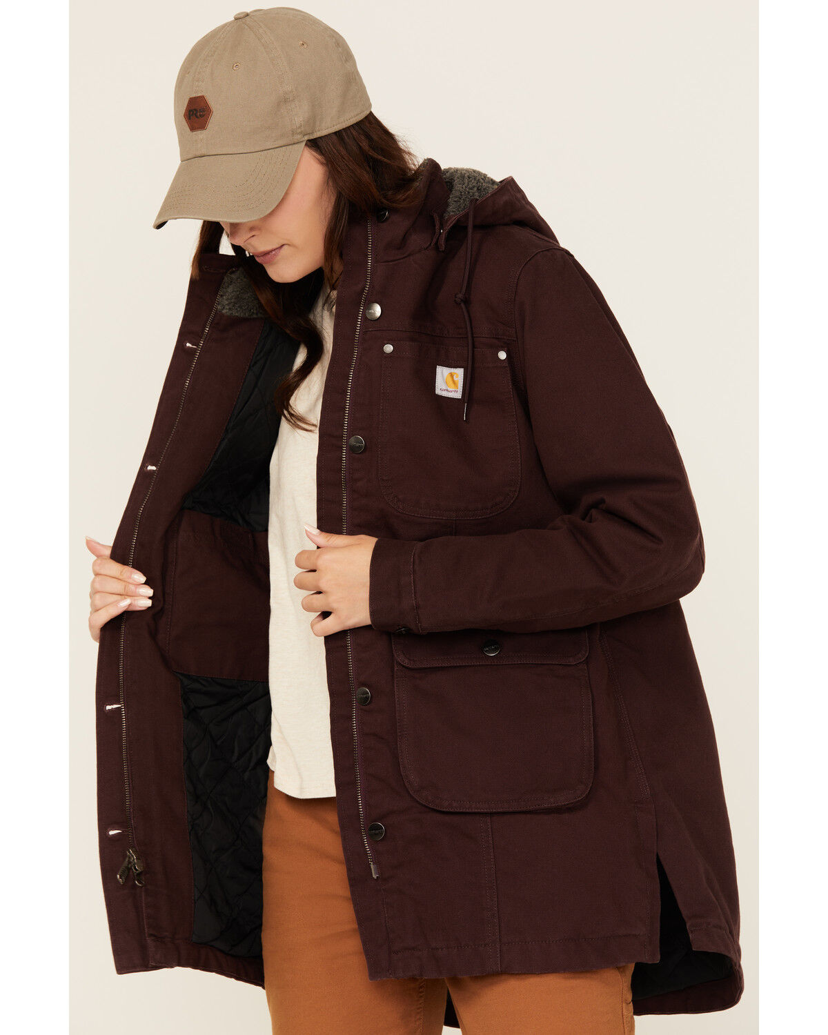 Carhartt Women's Loose Fit Wash Duck Coat