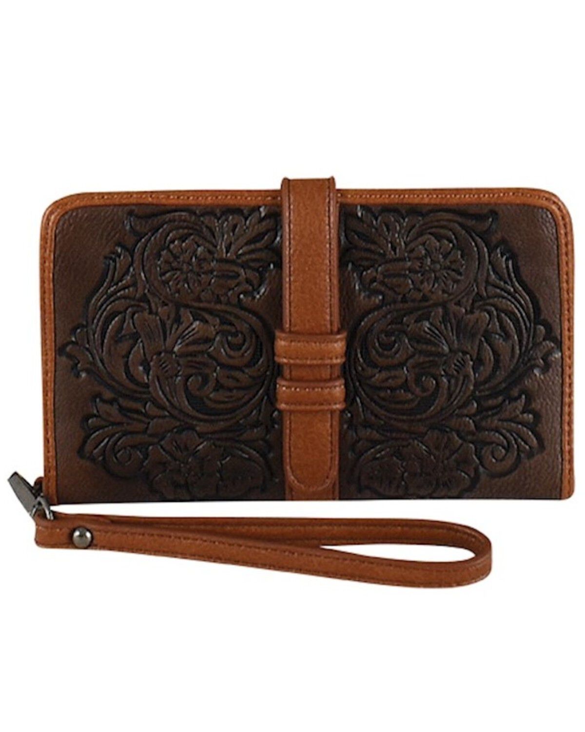 Justin Women's Embossed Large Wallet