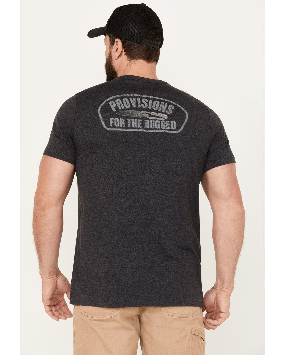 Brothers and Sons Men's Rugged Knife Short Sleeve Graphic T-Shirt
